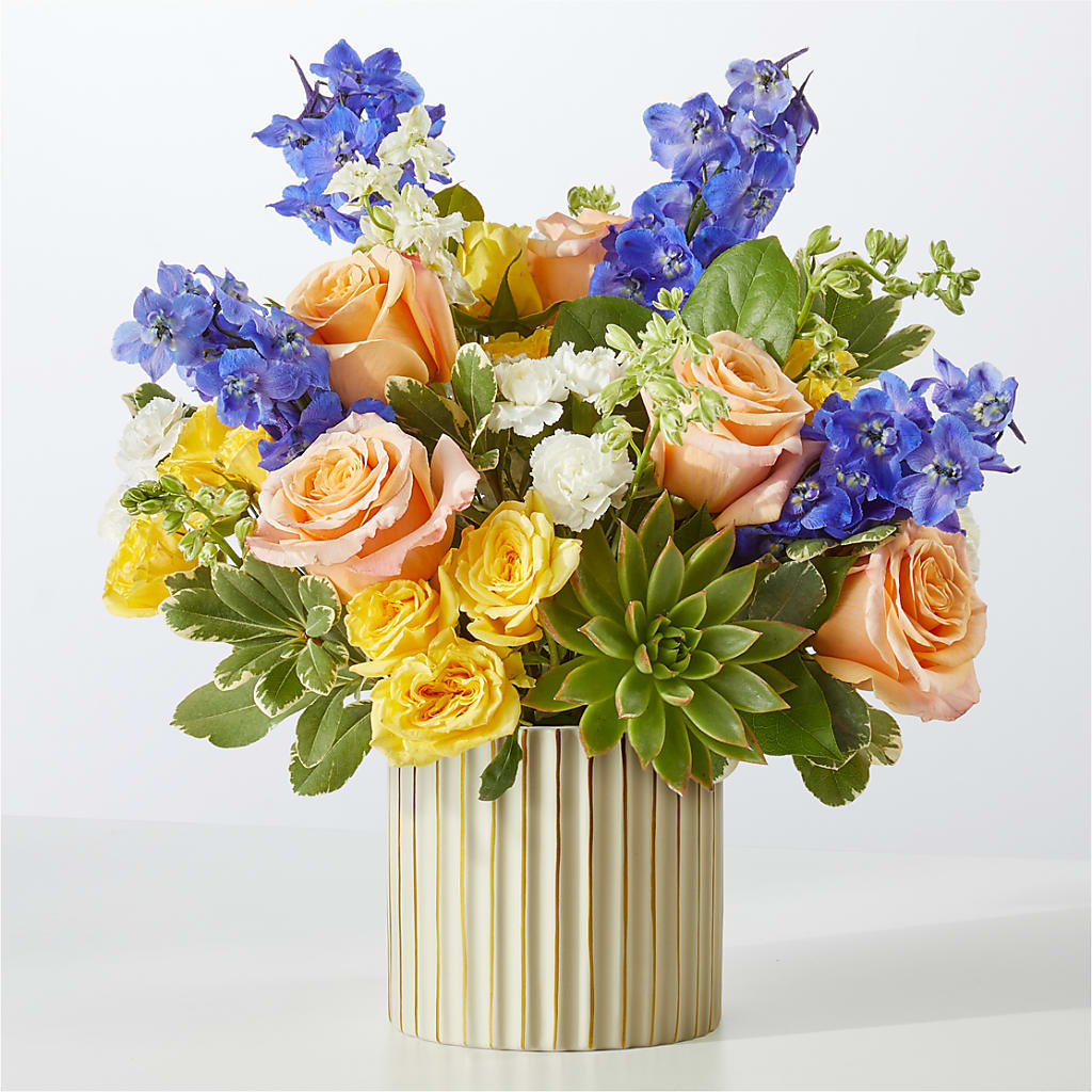 Cobalt Reverie Bouquet – ENCHANTED FLORIST & GREENHOUSE LTD, Maspeth NY