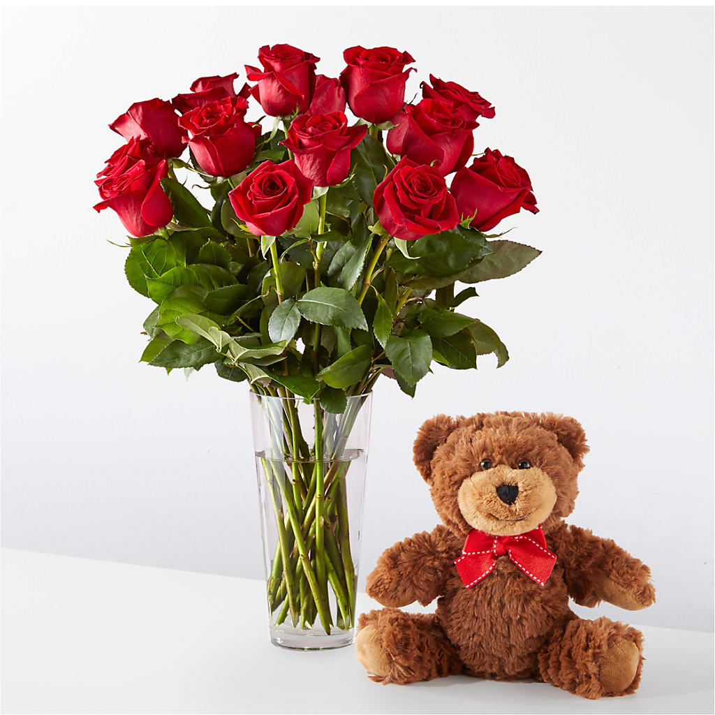 Romantic Long Stem Red Rose Bouquet Bundles – ENCHANTED FLORIST & GREENHOUSE LTD, Maspeth NY