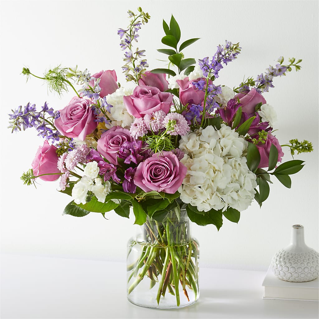 Violet Caress Bouquet – ENCHANTED FLORIST & GREENHOUSE LTD, Maspeth NY