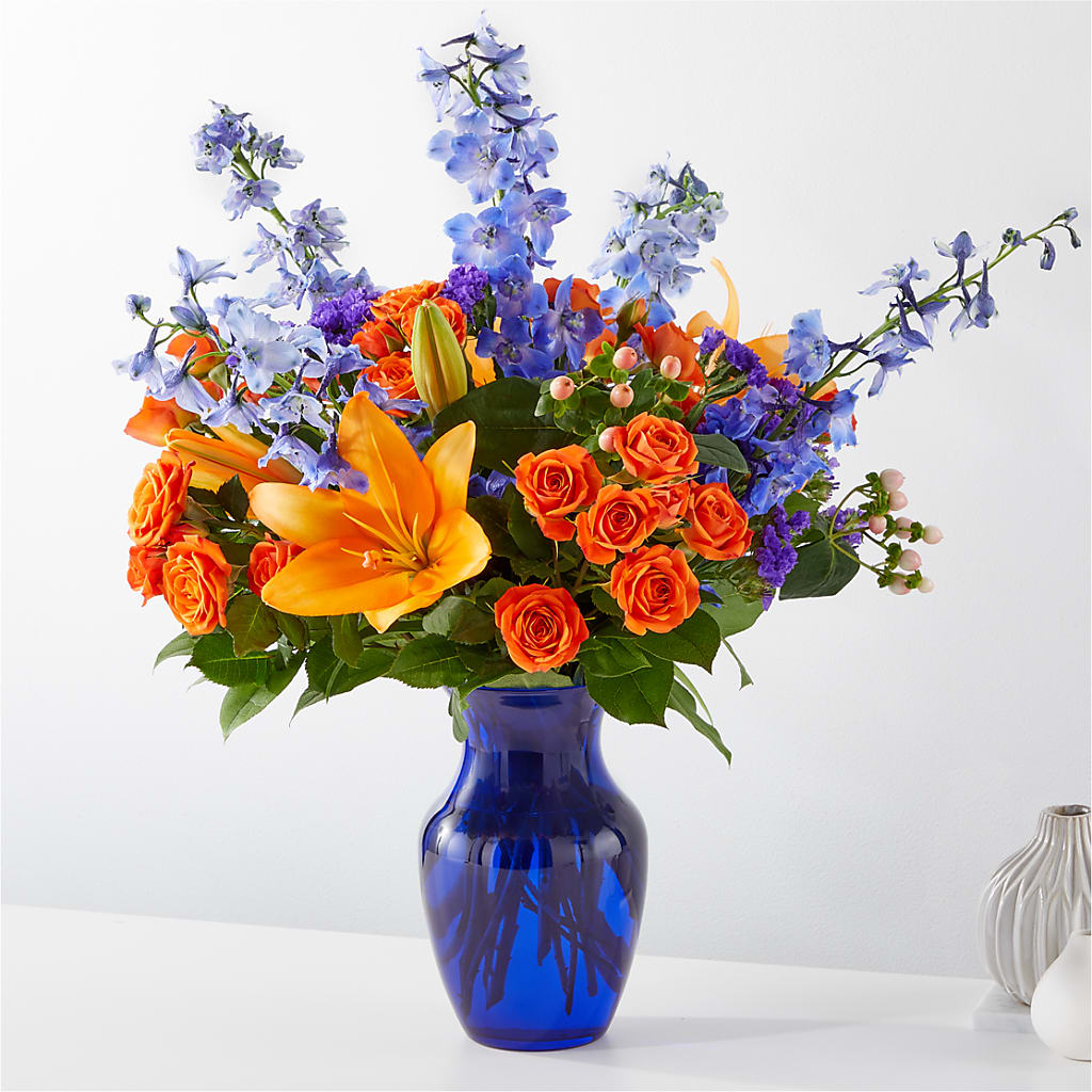 Radiant Citrus Bouquet – ENCHANTED FLORIST & GREENHOUSE LTD, Maspeth NY