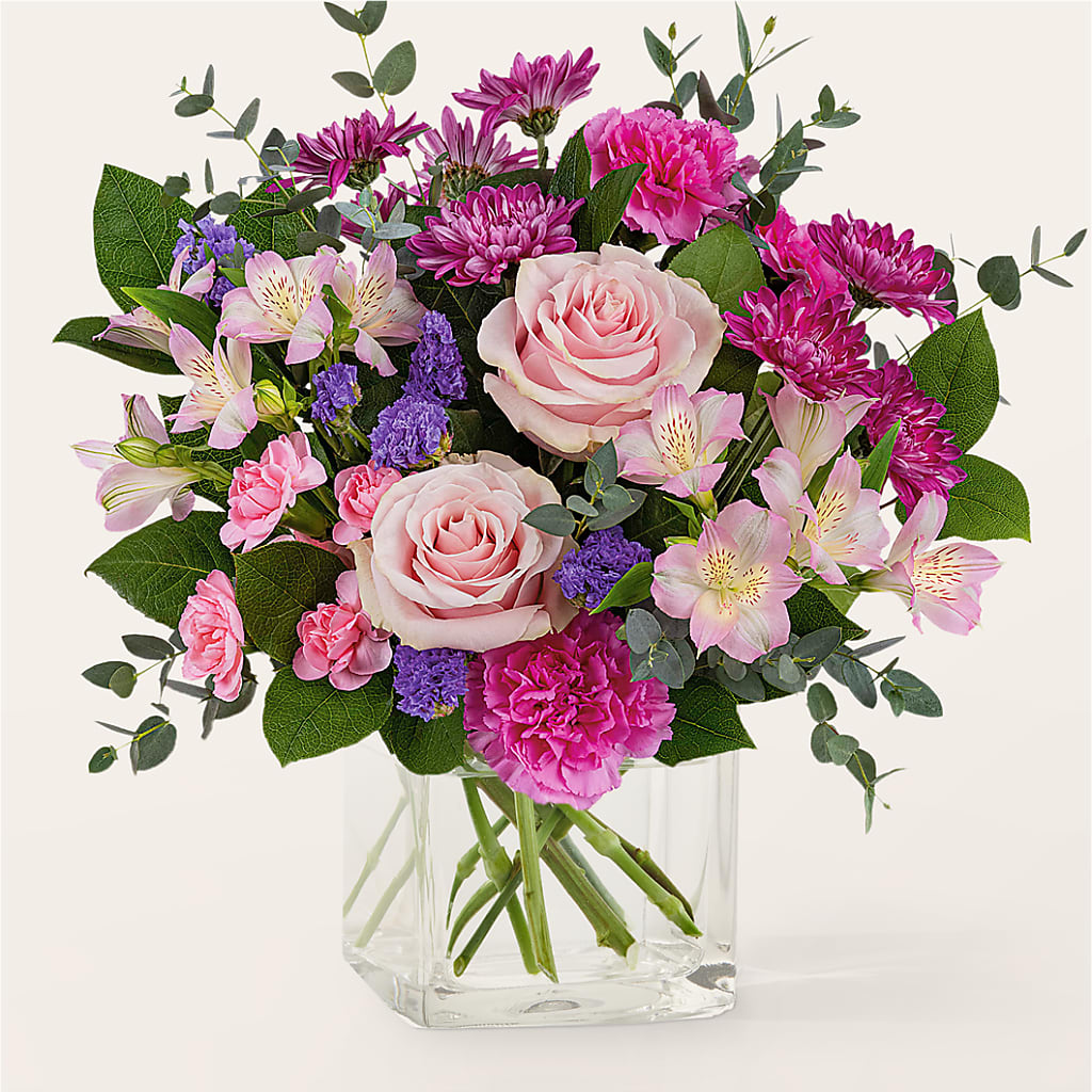 Rosy Radiance Bouquet – ENCHANTED FLORIST & GREENHOUSE LTD, Maspeth NY
