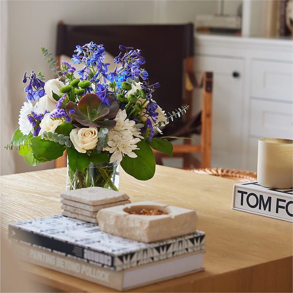 Cerulean Waves Bouquet – ENCHANTED FLORIST & GREENHOUSE LTD, Maspeth NY