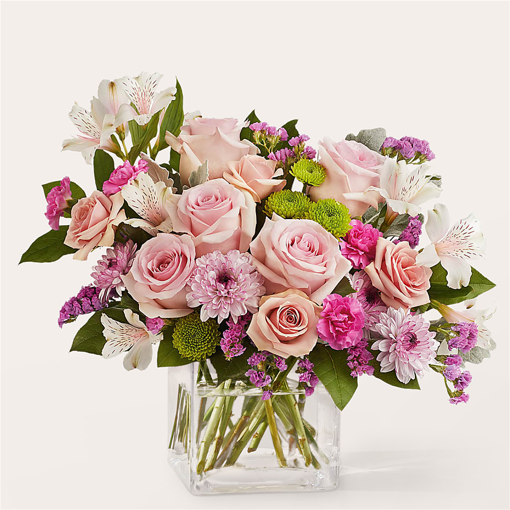 Pink Suede Bouquet – ENCHANTED FLORIST & GREENHOUSE LTD, Maspeth NY
