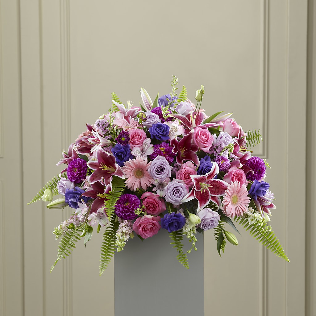 Fare Thee Well Pedestal – ENCHANTED FLORIST & GREENHOUSE LTD, Maspeth NY