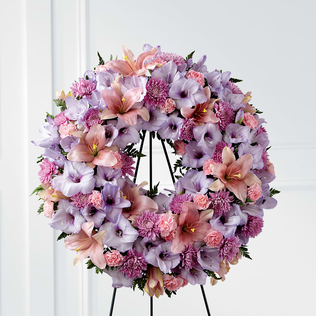 Beloved Friend Wreath – ENCHANTED FLORIST & GREENHOUSE LTD, Maspeth NY