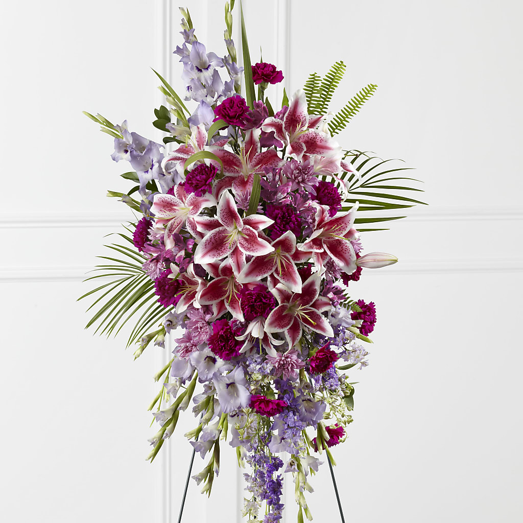 Tender Touch Standing Spray – ENCHANTED FLORIST & GREENHOUSE LTD, Maspeth NY