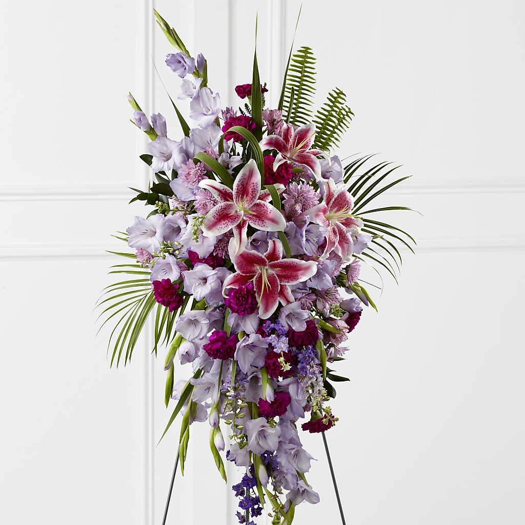 Tender Touch Standing Spray – ENCHANTED FLORIST & GREENHOUSE LTD, Maspeth NY