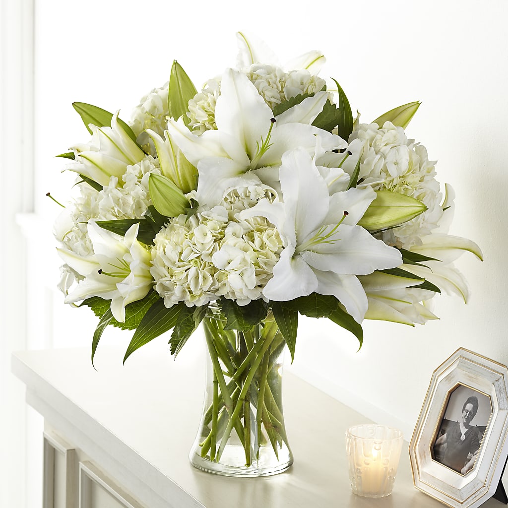 Compassionate Lily Bouquet – ENCHANTED FLORIST & GREENHOUSE LTD, Maspeth NY