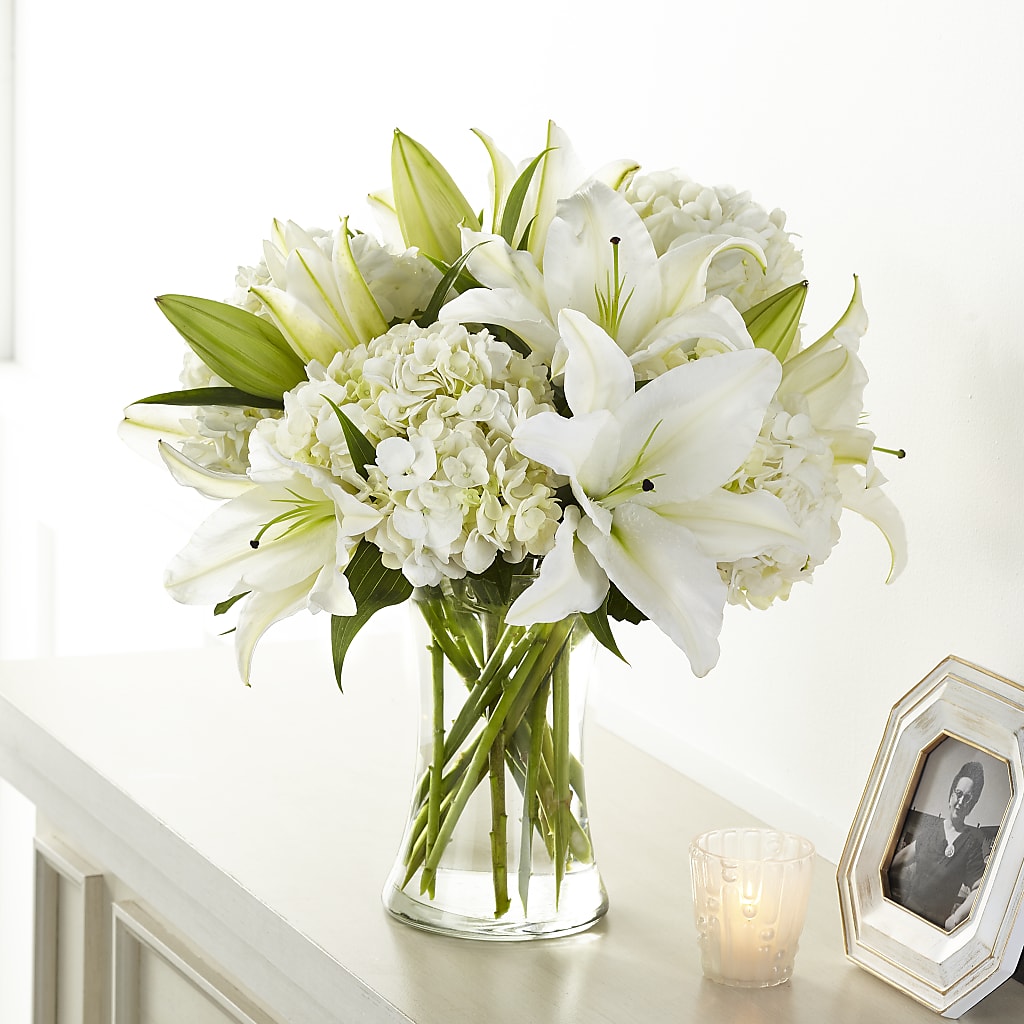 Compassionate Lily Bouquet – ENCHANTED FLORIST & GREENHOUSE LTD, Maspeth NY