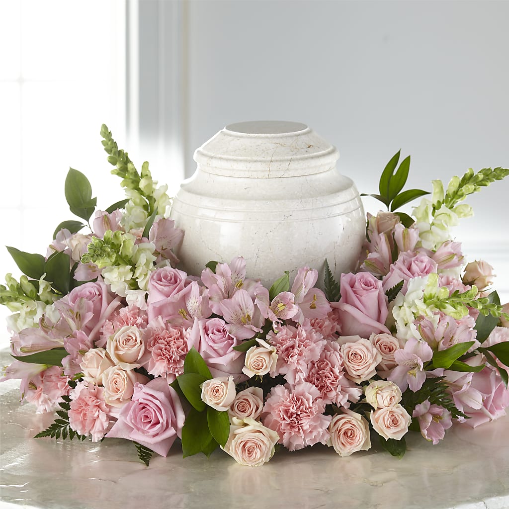 Blooms of Hope Cremation Adornment – ENCHANTED FLORIST & GREENHOUSE LTD, Maspeth NY