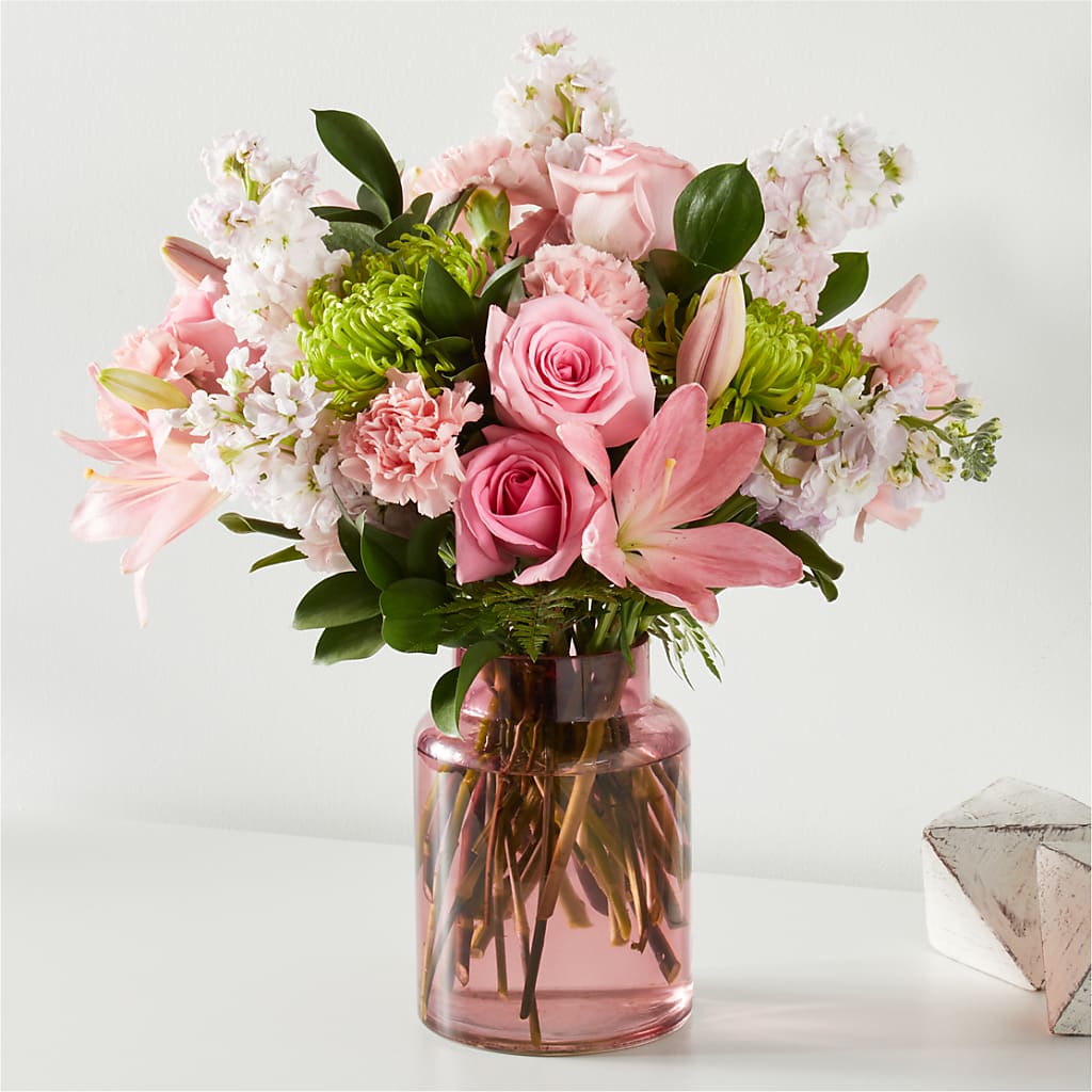 Pretty in Pink Bouquet – ENCHANTED FLORIST & GREENHOUSE LTD, Maspeth NY