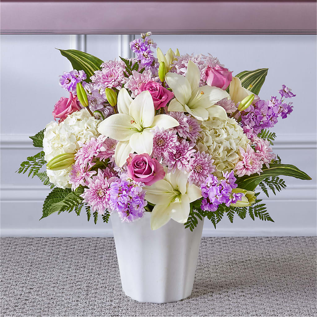 Heaven Sent Floor Basket – ENCHANTED FLORIST & GREENHOUSE LTD, Maspeth NY