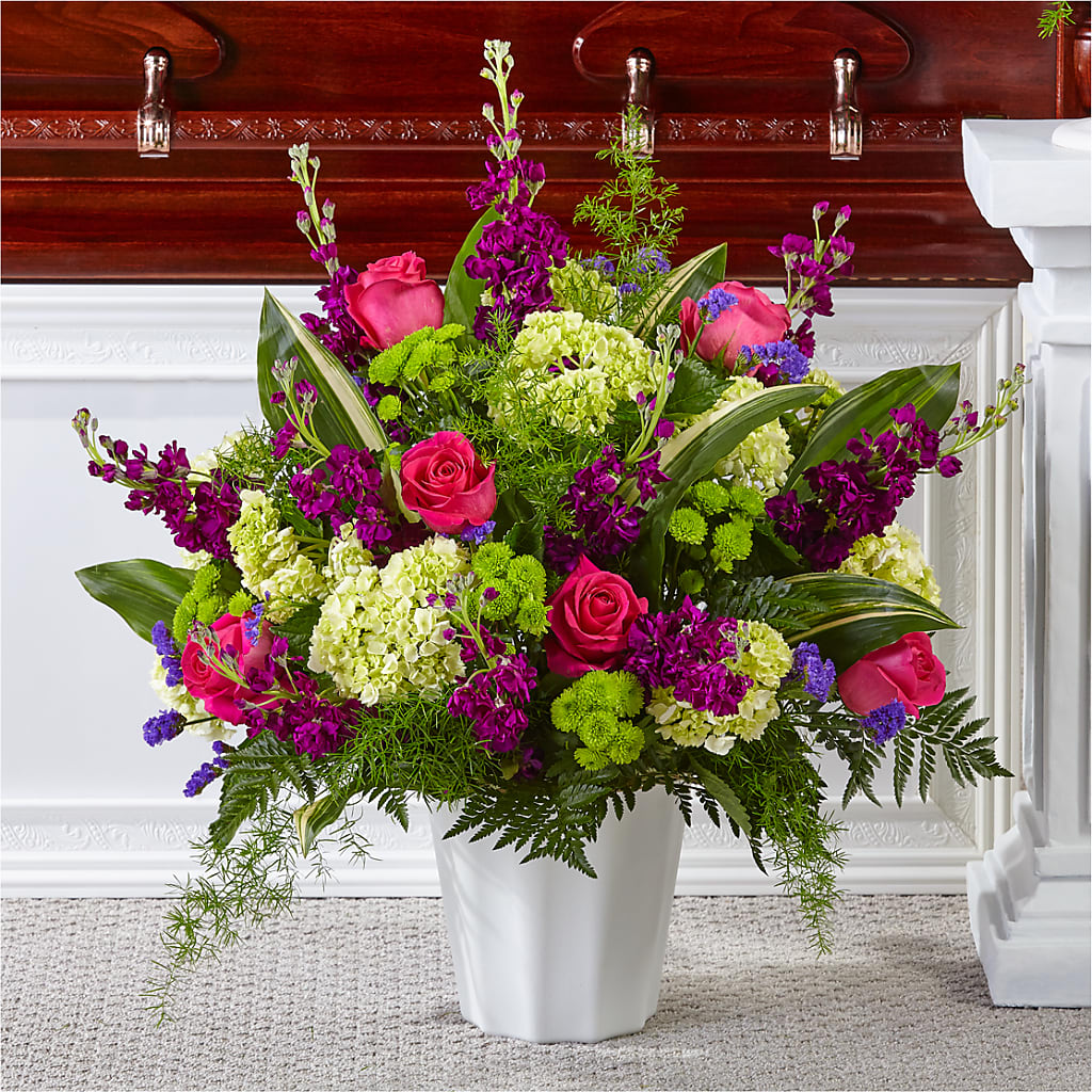 Beautiful Horizons Floor Basket – ENCHANTED FLORIST & GREENHOUSE LTD, Maspeth NY