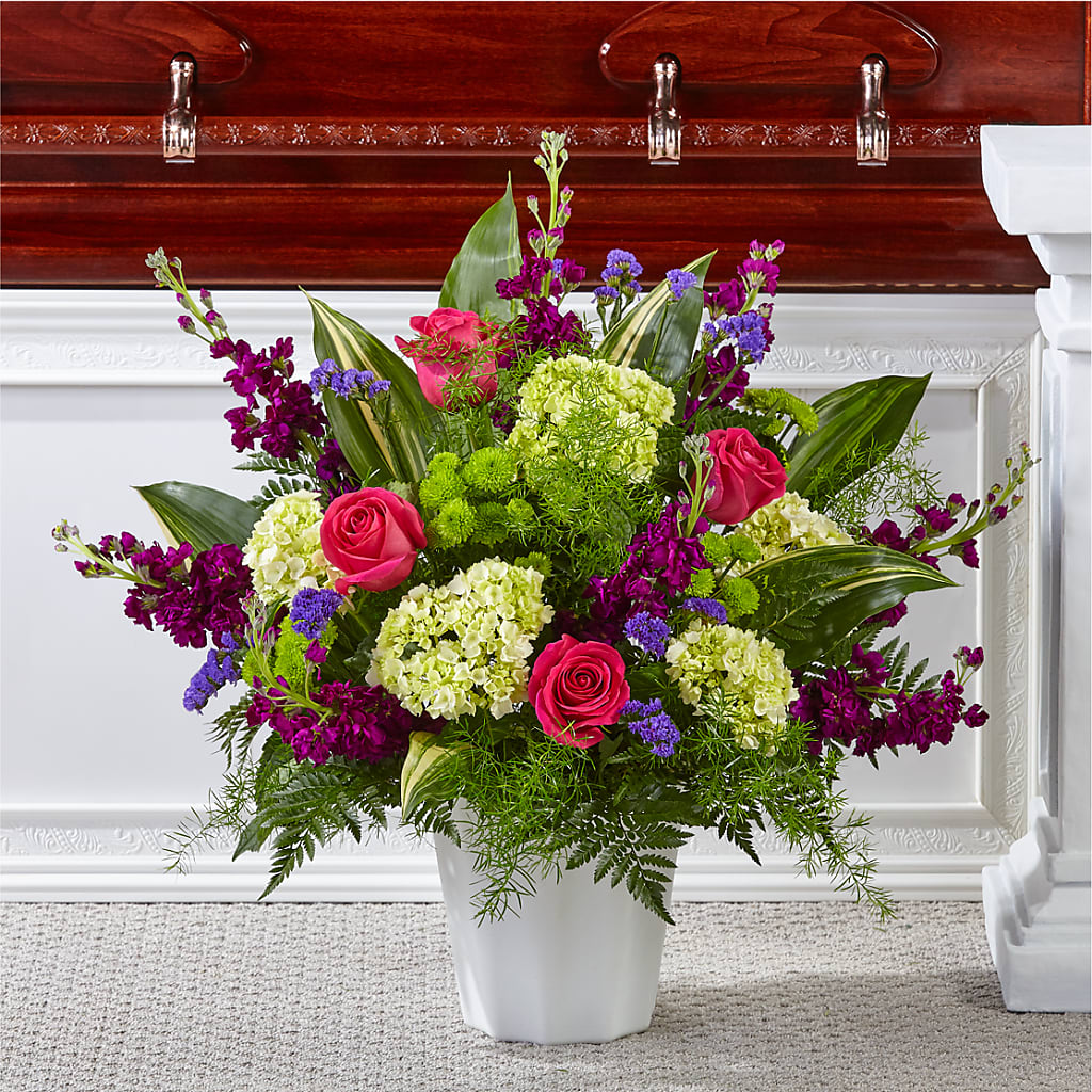 Beautiful Horizons Floor Basket – ENCHANTED FLORIST & GREENHOUSE LTD, Maspeth NY