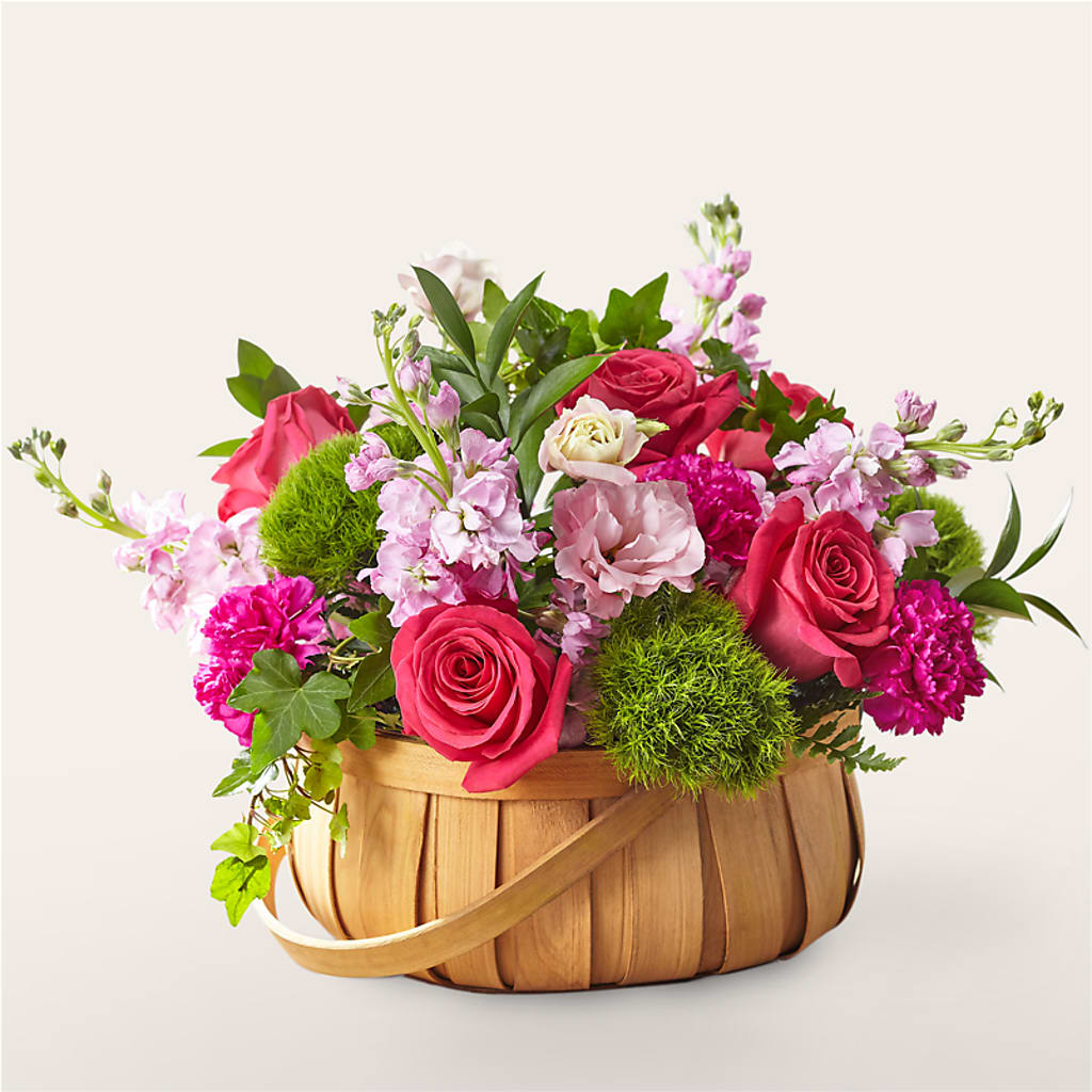 Radiance in Bloom Basket – ENCHANTED FLORIST & GREENHOUSE LTD, Maspeth NY