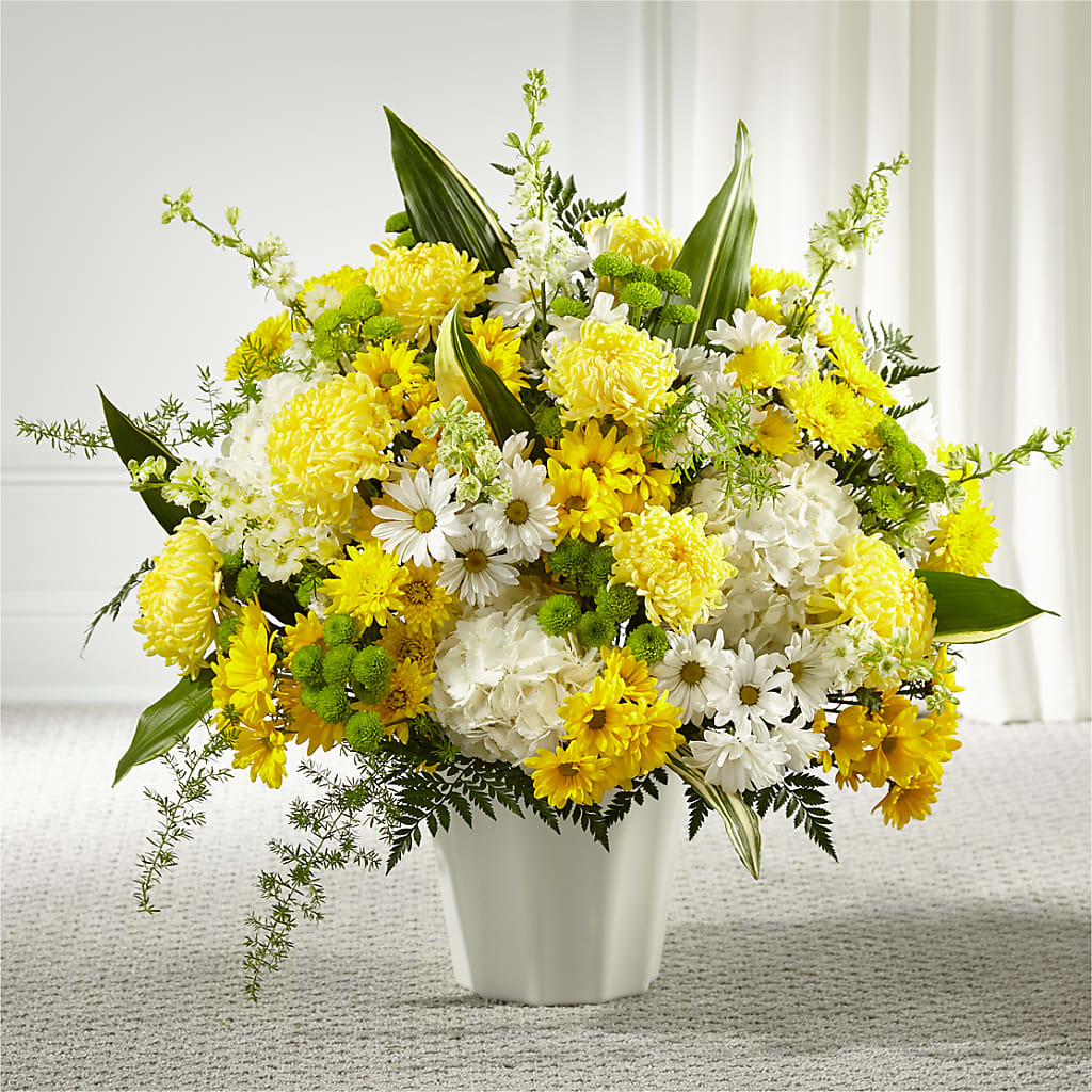 Unity & Grace Floor Basket – ENCHANTED FLORIST & GREENHOUSE LTD, Maspeth NY