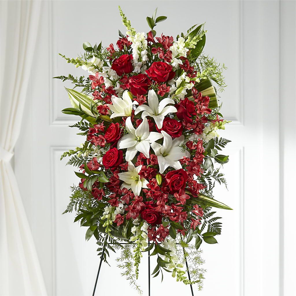 Everlasting Memory Standing Spray – ENCHANTED FLORIST & GREENHOUSE LTD, Maspeth NY