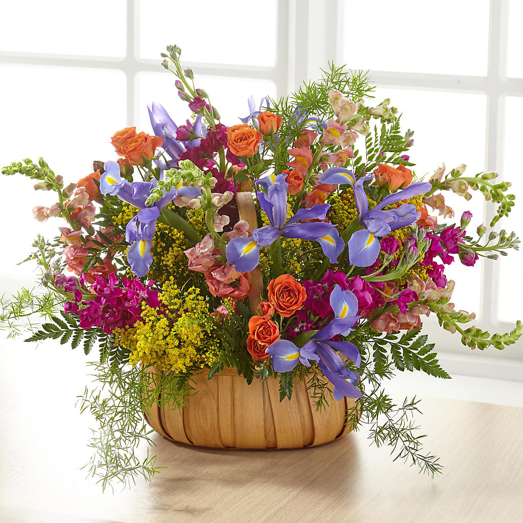 Garden of Life Basket – ENCHANTED FLORIST & GREENHOUSE LTD, Maspeth NY