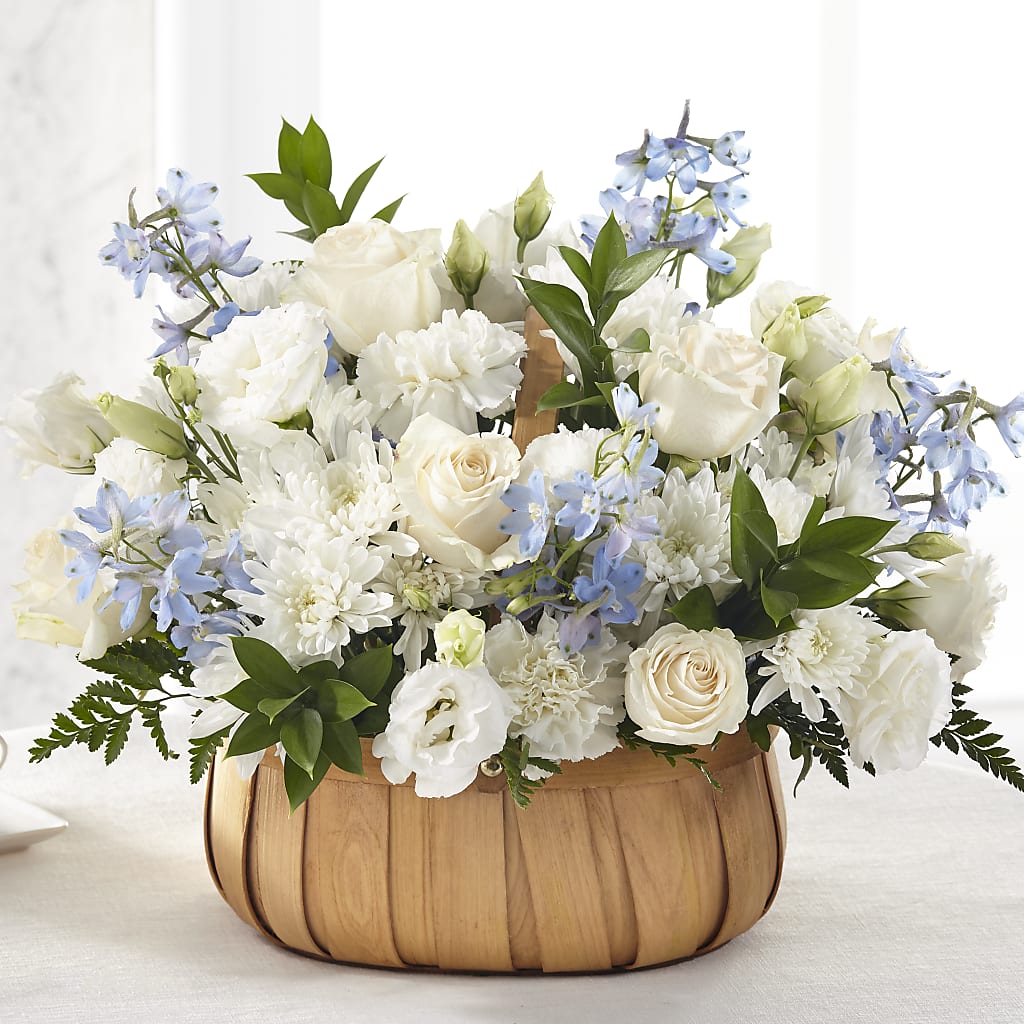Sincerely Heartfelt Basket – ENCHANTED FLORIST & GREENHOUSE LTD, Maspeth NY