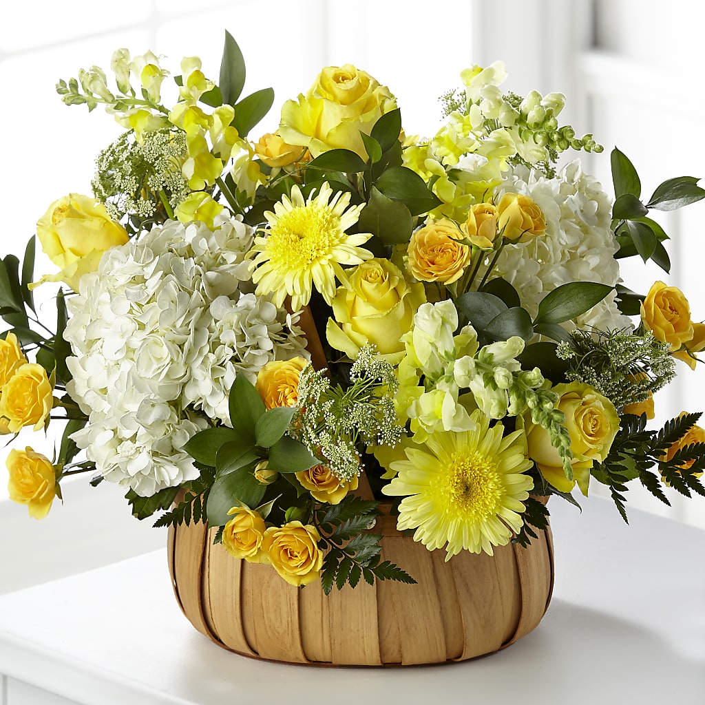 Rustic Remembrance Basket – ENCHANTED FLORIST & GREENHOUSE LTD, Maspeth NY