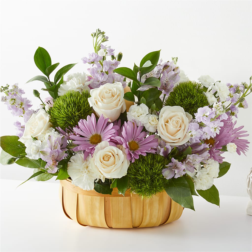 Peace & Love Basket – ENCHANTED FLORIST & GREENHOUSE LTD, Maspeth NY