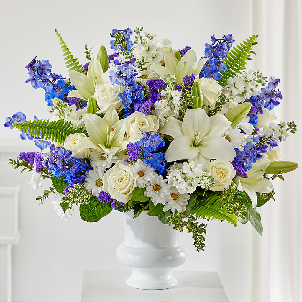 Expressions of Hope Urn Arrangement – ENCHANTED FLORIST & GREENHOUSE LTD, Maspeth NY