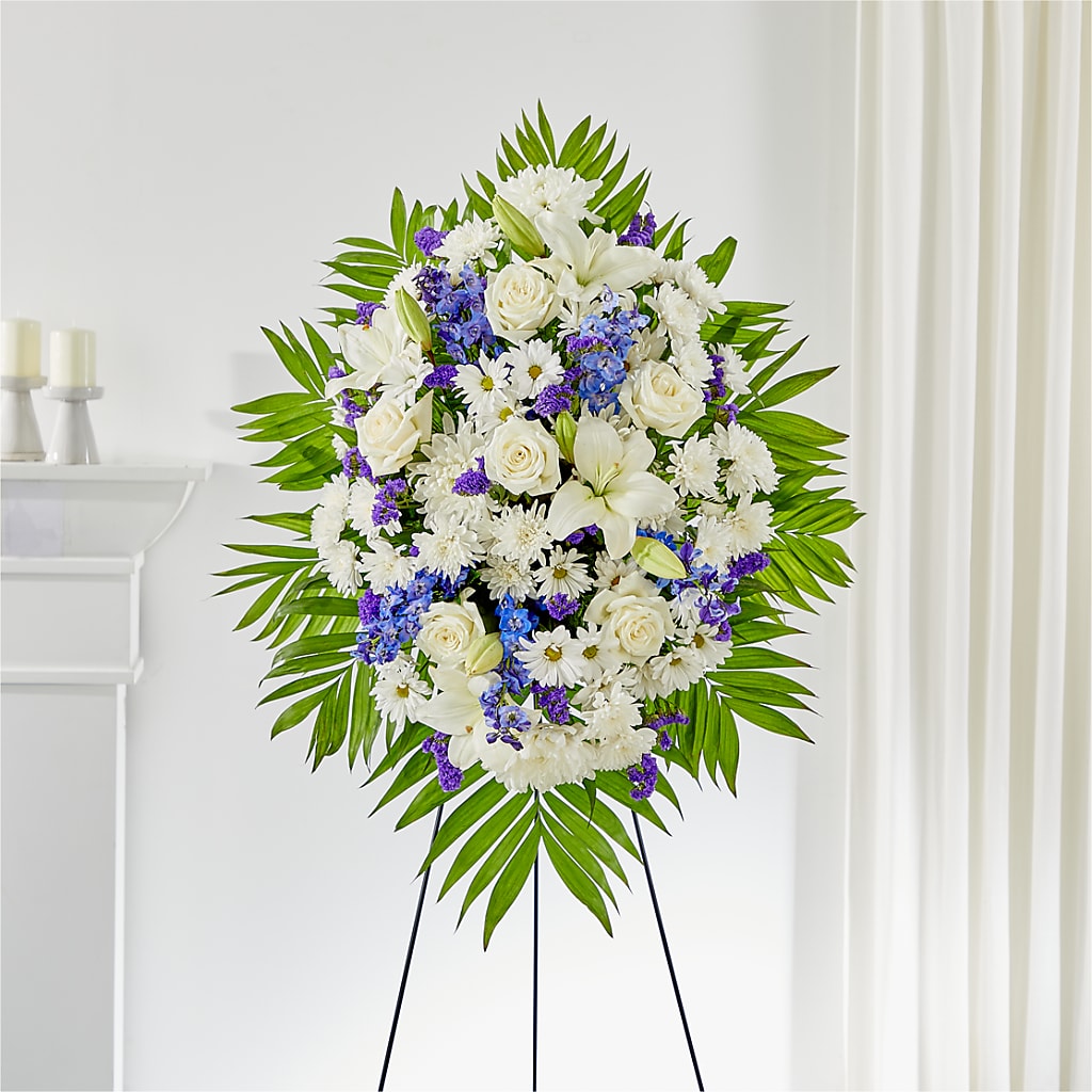 At Rest Standing Spray – ENCHANTED FLORIST & GREENHOUSE LTD, Maspeth NY