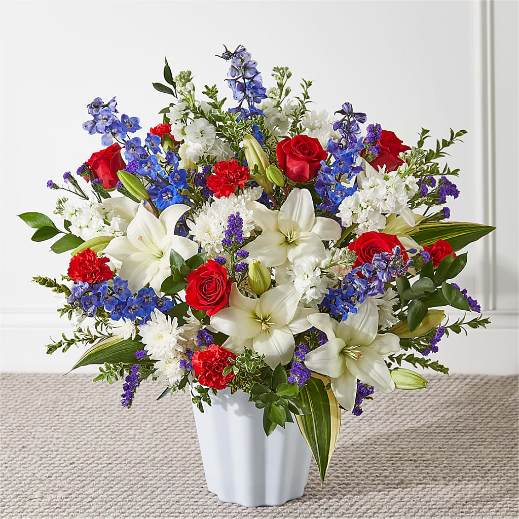 Consoled Floor Basket – ENCHANTED FLORIST & GREENHOUSE LTD, Maspeth NY