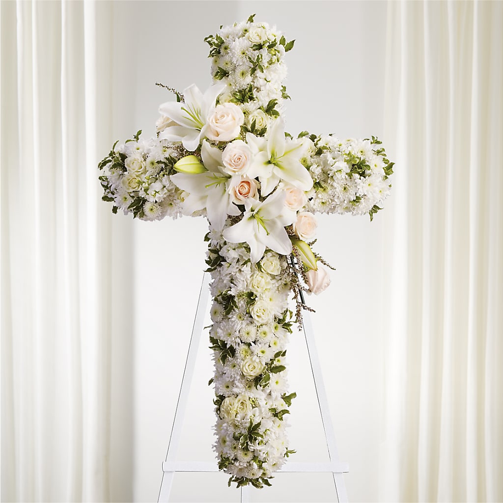 Spiritual Guidance Standing Spray – ENCHANTED FLORIST & GREENHOUSE LTD, Maspeth NY