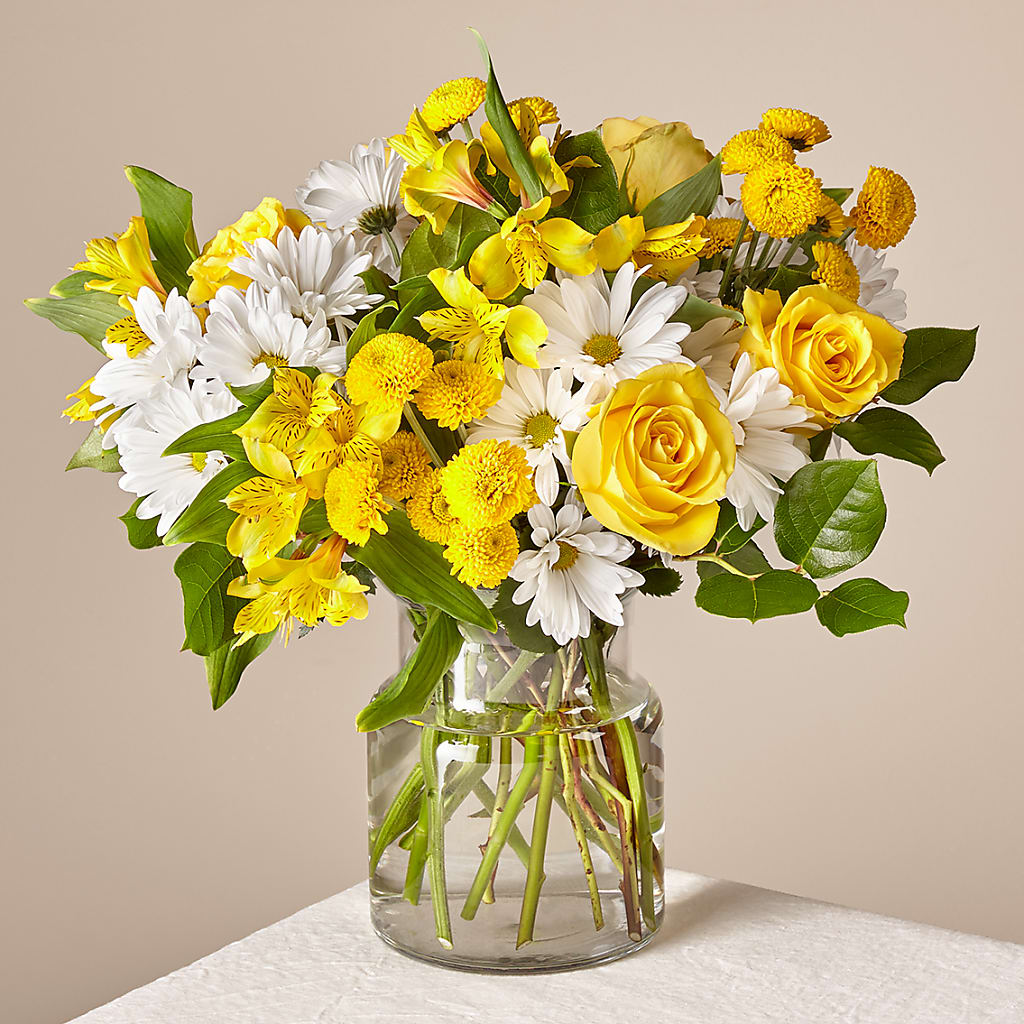 Sunny Sentiments Bouquet – ENCHANTED FLORIST & GREENHOUSE LTD, Maspeth NY