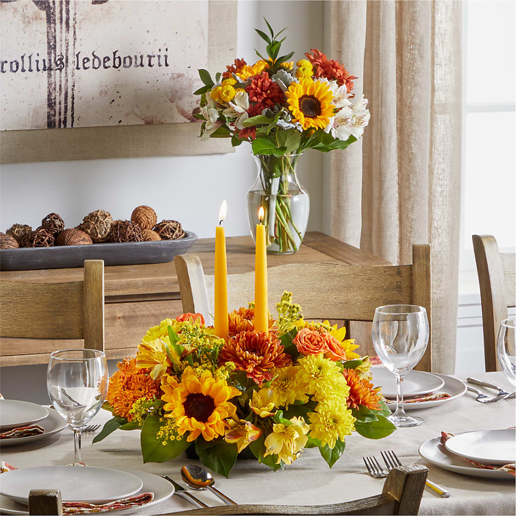 Golden Gathering Bundle – ENCHANTED FLORIST & GREENHOUSE LTD, Maspeth NY