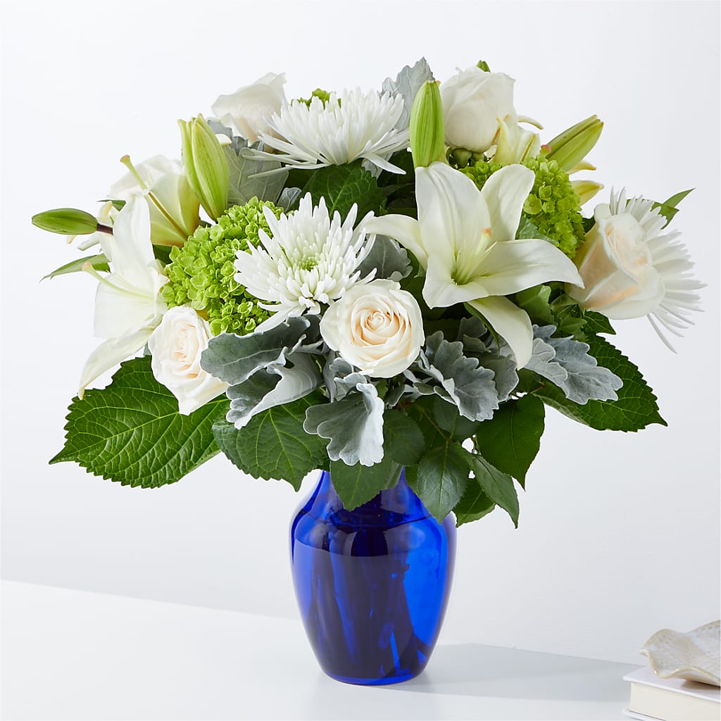 Snowy Dreams Bouquet – ENCHANTED FLORIST & GREENHOUSE LTD, Maspeth NY