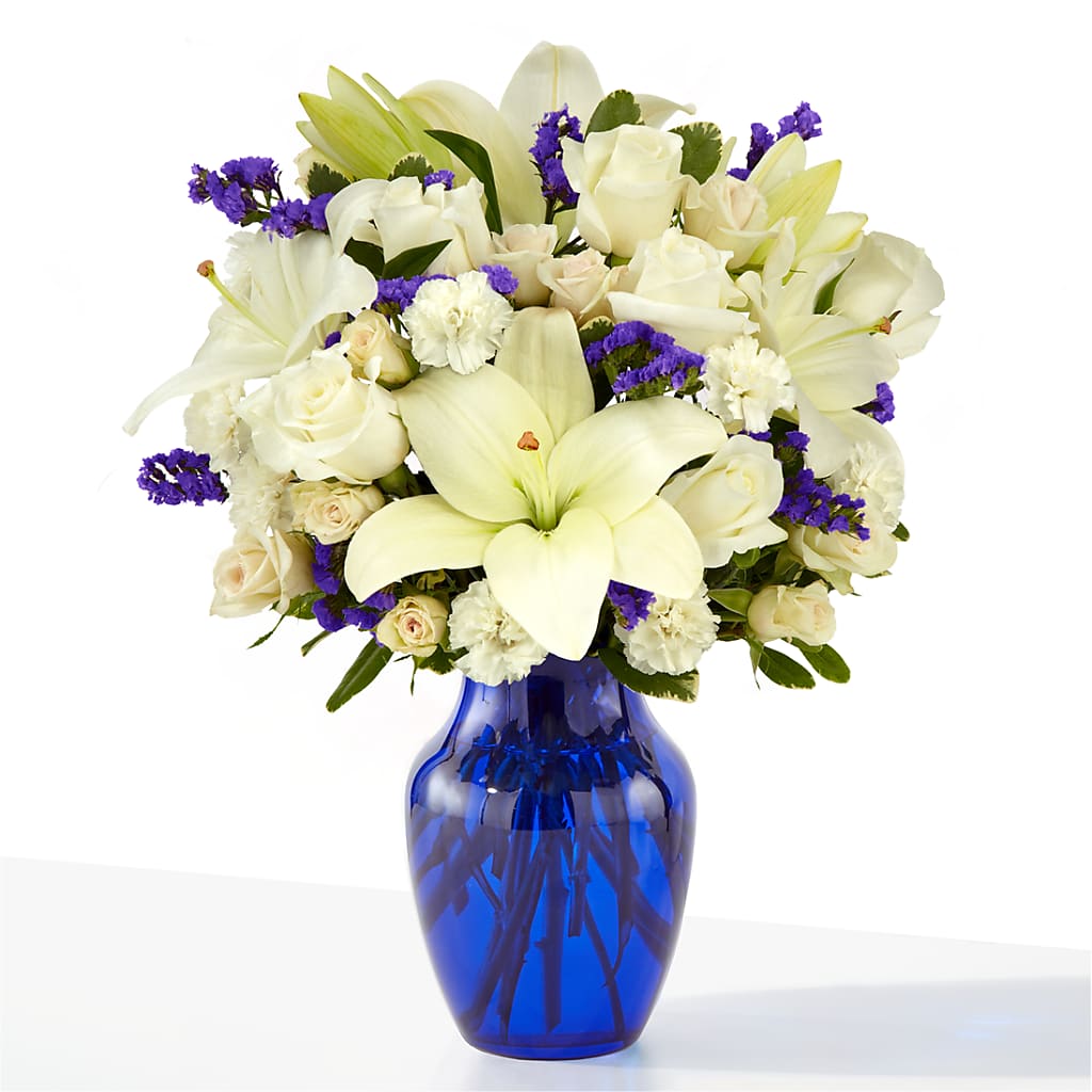 Sapphire Rush Bouquet – ENCHANTED FLORIST & GREENHOUSE LTD, Maspeth NY