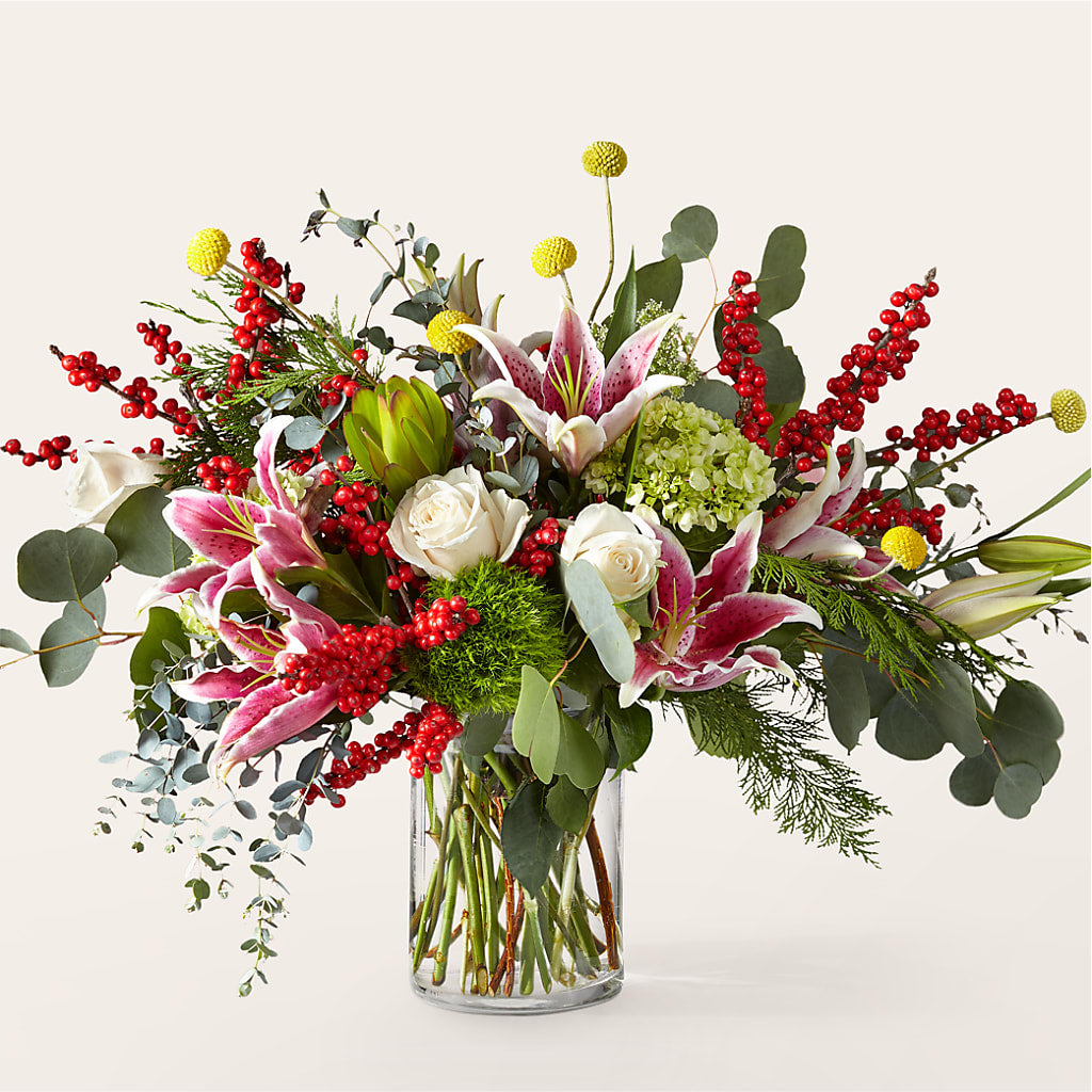 Berry & Bright Bouquet – ENCHANTED FLORIST & GREENHOUSE LTD, Maspeth NY