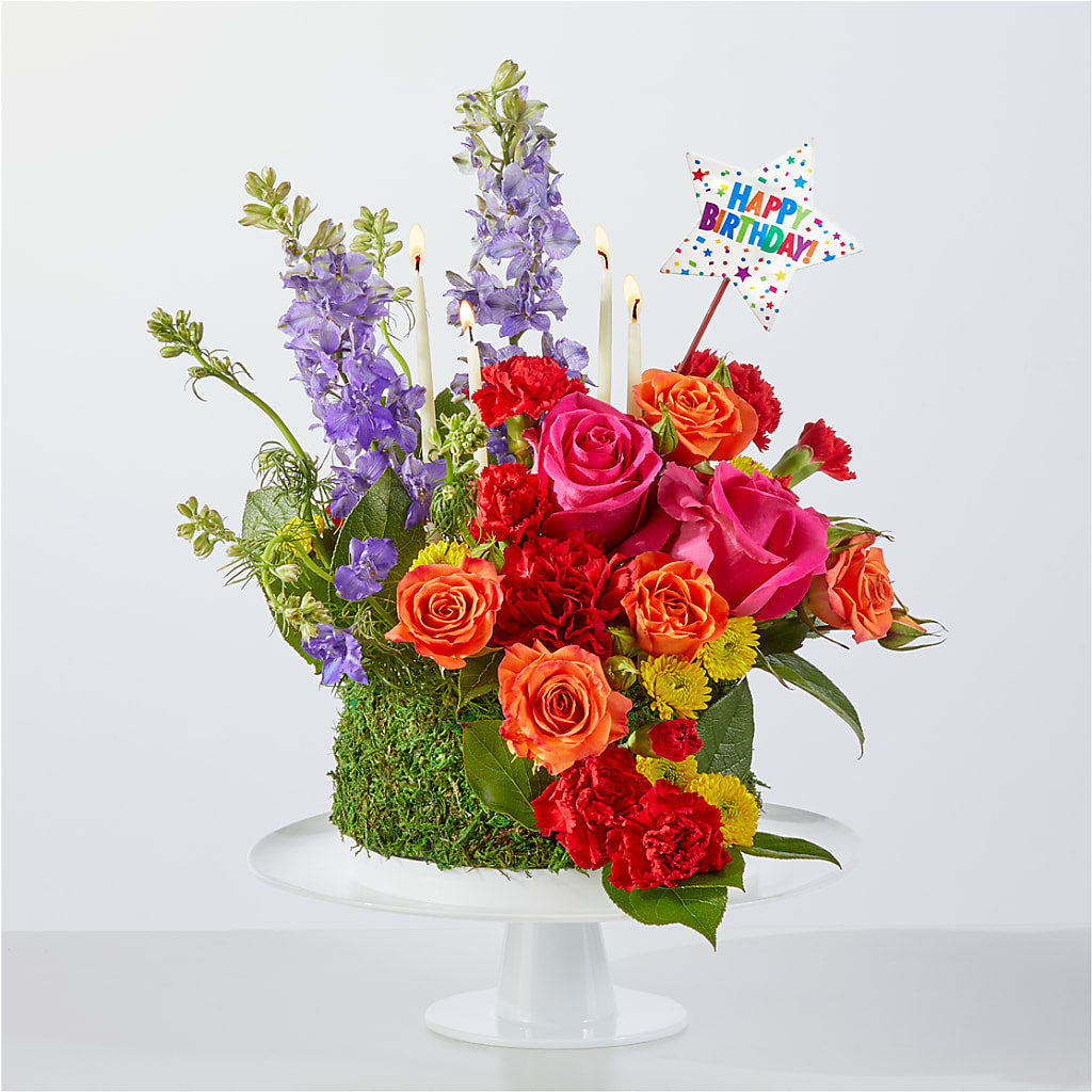 Best Year Yet Floral Cake – ENCHANTED FLORIST & GREENHOUSE LTD, Maspeth NY