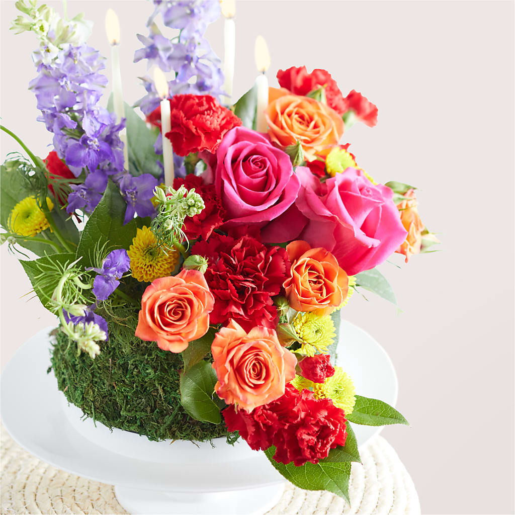 Best Year Yet Floral Cake – ENCHANTED FLORIST & GREENHOUSE LTD, Maspeth NY
