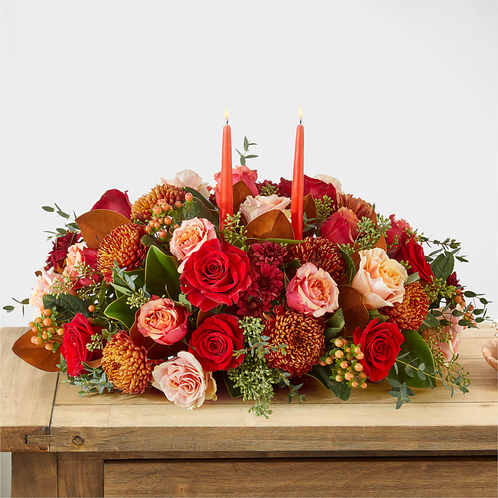 Gather Near Centerpiece – ENCHANTED FLORIST & GREENHOUSE LTD, Maspeth NY