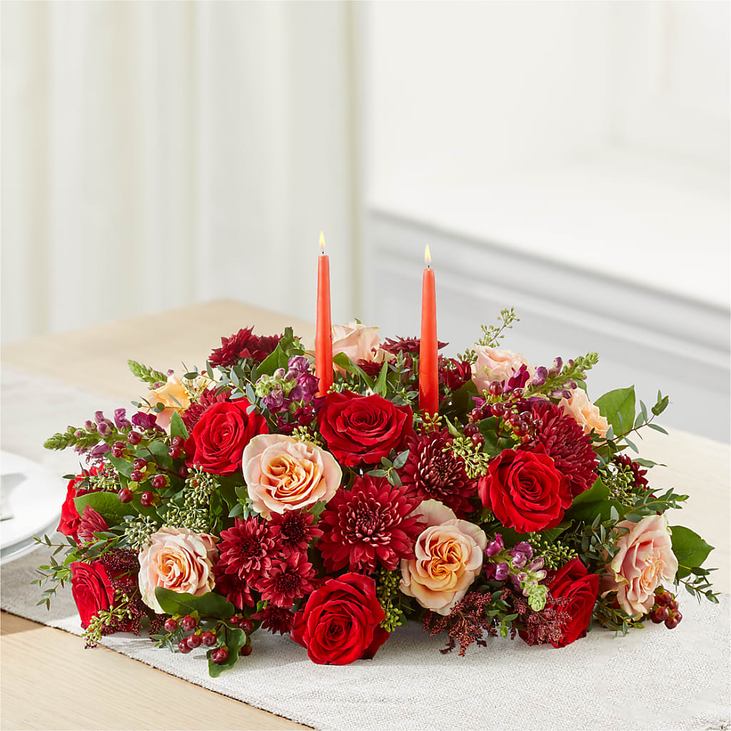 Most Thankful Centerpiece – ENCHANTED FLORIST & GREENHOUSE LTD, Maspeth NY