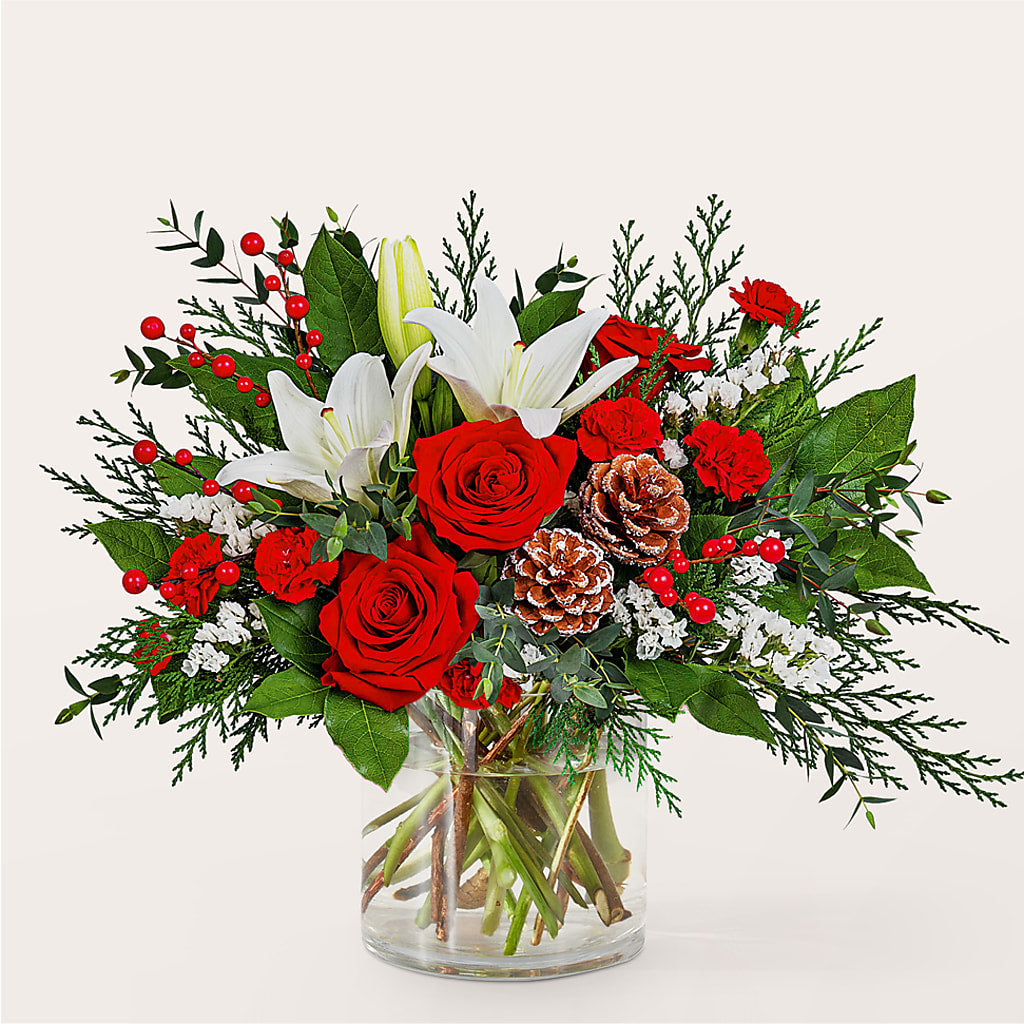 Best in Snow Bouquet – ENCHANTED FLORIST & GREENHOUSE LTD, Maspeth NY