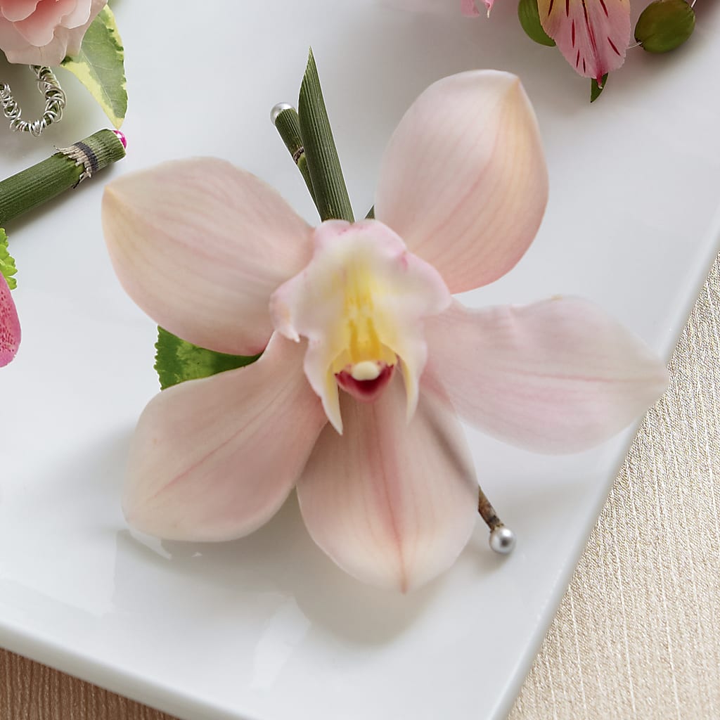 Pink Cymbidium Boutonniere – ENCHANTED FLORIST & GREENHOUSE LTD, Maspeth NY