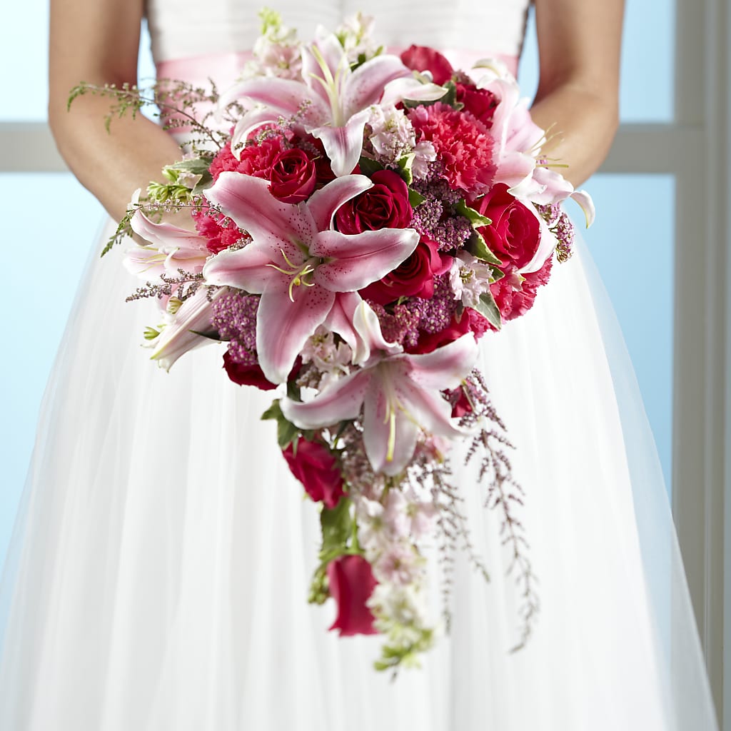 Lily & Rose Bouquet – ENCHANTED FLORIST & GREENHOUSE LTD, Maspeth NY