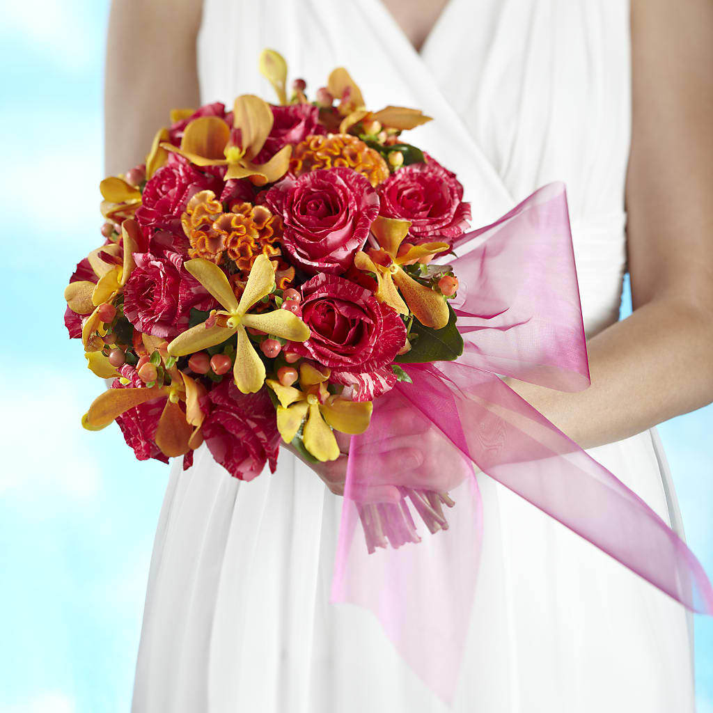 Brilliant Shades of Love Bouquet – ENCHANTED FLORIST & GREENHOUSE LTD, Maspeth NY