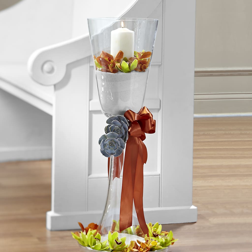 Matrimony Pew Decor – ENCHANTED FLORIST & GREENHOUSE LTD, Maspeth NY