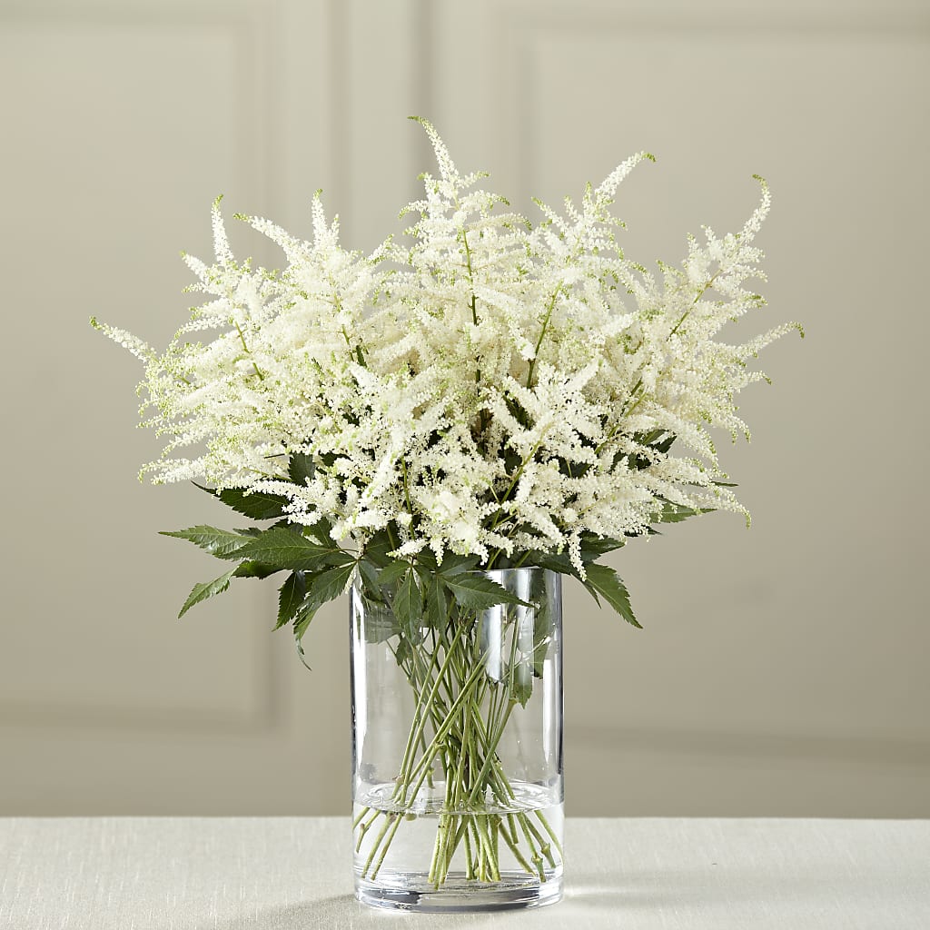 White Astilbe Bouquet – ENCHANTED FLORIST & GREENHOUSE LTD, Maspeth NY