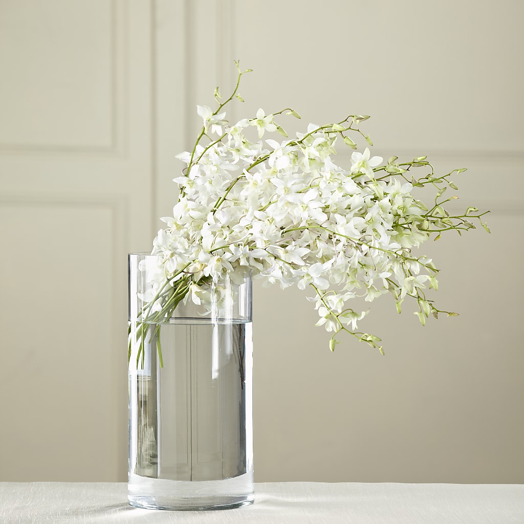 White Dendrobium Bouquet – ENCHANTED FLORIST & GREENHOUSE LTD, Maspeth NY