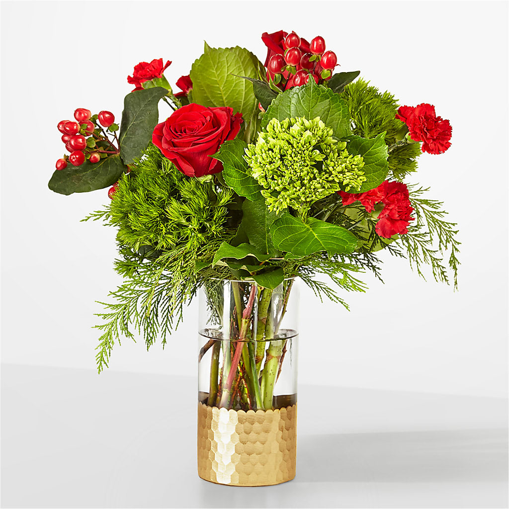 Plaid Throw Bouquet