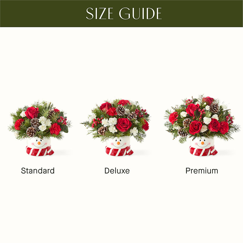Jolly Snowman Bouquet – ENCHANTED FLORIST & GREENHOUSE LTD, Maspeth NY