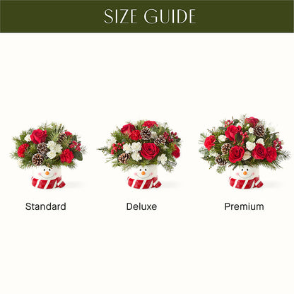 Jolly Snowman Bouquet – ENCHANTED FLORIST & GREENHOUSE LTD, Maspeth NY