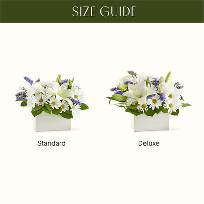 Beyond Blue Box Bouquet – ENCHANTED FLORIST & GREENHOUSE LTD, Maspeth NY