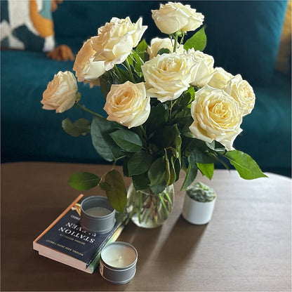 Long Stem Yellow Rose Bouquet – ENCHANTED FLORIST & GREENHOUSE LTD, Maspeth NY